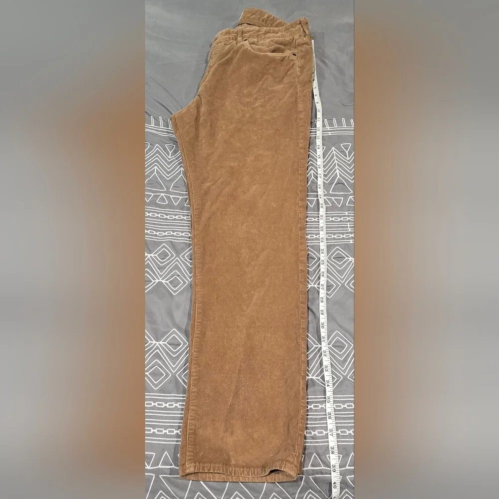 Faherty Mens Corduroy Straight Leg Pants Size 33